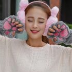 Kawaii Neko Paws Gloves word2