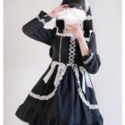 Lace Chibi Dress - Gothic Lolita Aesthetic word2