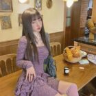 Lace Spring Dress - Gothic Aesthetic word1