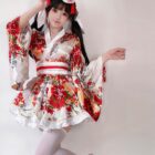 Kawaii Short Yukata - Summer Matsuri Aesthetic word3