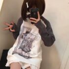 Harajuku Detachable Sleeve T-Shirt - Cutecore word3