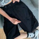 Casual Loose Shorts - Korean Aesthetic word3