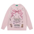 Rabbit Sweater - Kawaii Vintage word3