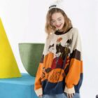 Cat Reunion Sweater - Retro Aesthetic word1