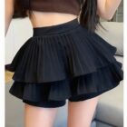 Ballet Style Pleated Skirt - Korean Aesthetic word1