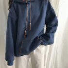 Loose Hoodie - Ethno-Chic Aesthetic word1