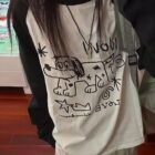 Long Sleeve T-shirt - Dog Doodle word3