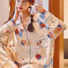 Strawberry Lamb Pajamas - Kawaii Clothes word1
