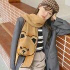 Cartoon Animals Scarf - Cute Clothes word1