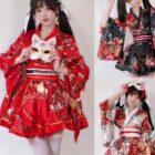 Kawaii Short Yukata - Summer Matsuri Aesthetic word3