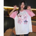 Kitty Pink T-Shirt - Kawaii Clothes word1