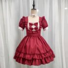 Red Maid Dress - Kawaii Clothes word1