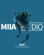 MIAA fox ears hat, a plush winter hat with fox ears.