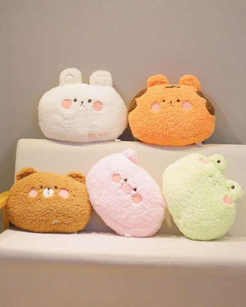 Kawaii Animal Plushie Cushion