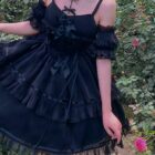 Gothic Lolita Dress Set word1