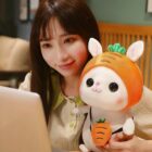 Cotton the Adventurous Rabbit - Kawaii Hatted Bunny Plushie word3