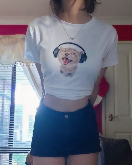 Jam Cat Cotton T-shirt