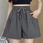 Elastic Casual Shorts - Korean Aesthetic word2