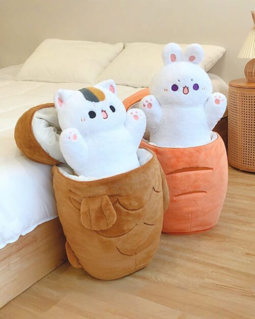 Kawaii Big Taiyaki Plushie - Cute Animals Edition