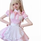Pink Maid Costume - Kawaii Aesthetic word1