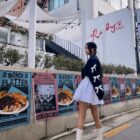 Bowed Pullover Sweater - Kawaii Clothes word1