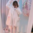Pink Neko Fur Coat word2