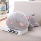 Kawaii Mochi Peach Cat Plushie - Mochi and Goma word1