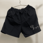 Cute Cotton Black Shorts - Kaomoji Aesthetic word2
