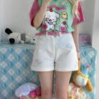 Kawaii Sweet Wishes Tee - Lolita Aesthetic word1