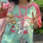 Kawaii Sweet Wishes Tee - Lolita Aesthetic word1