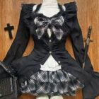 Kawaii Bowed Outfits - Preppy Style word3