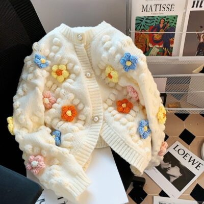 Cardigan Handmade Sweater