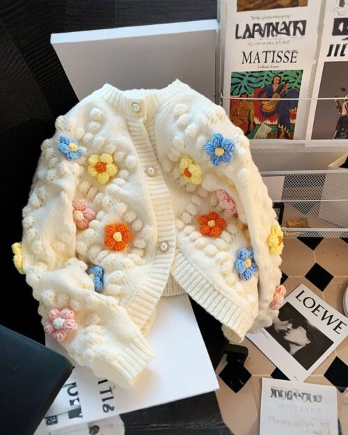 Cardigan Handmade Sweater