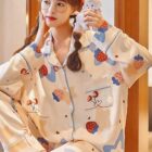 Strawberry Lamb Pajamas - Kawaii Clothes word1