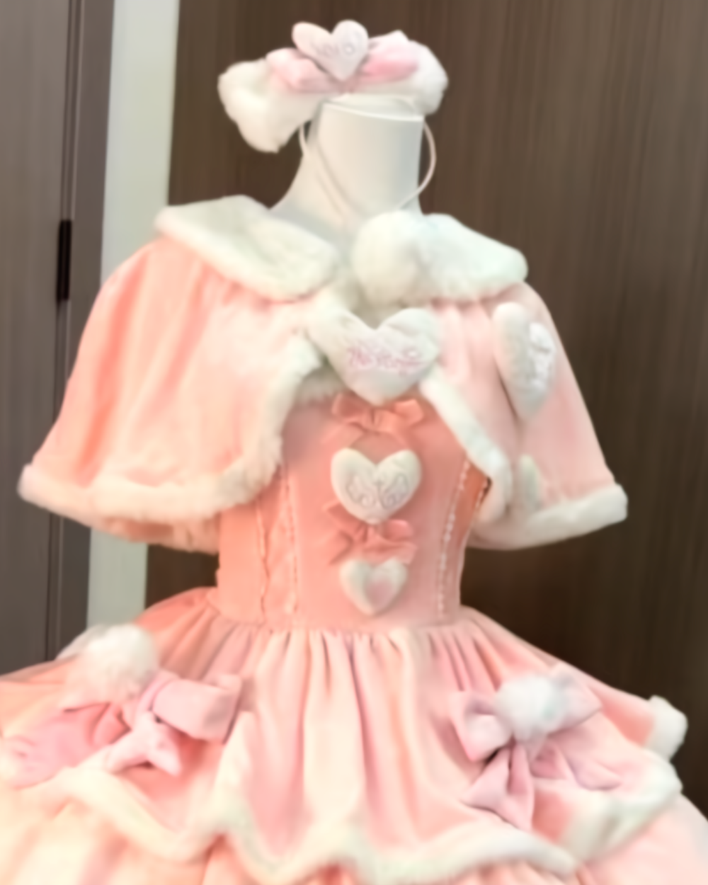Plush Puffy Dress - Fairycore Aesthetic word3