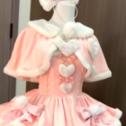 Plush Puffy Dress - Fairycore Aesthetic word3