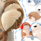 Collection of Kawaii Seal Plushies, soft plush toys with details.