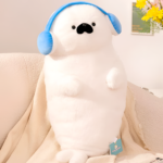 White Seal Headphones