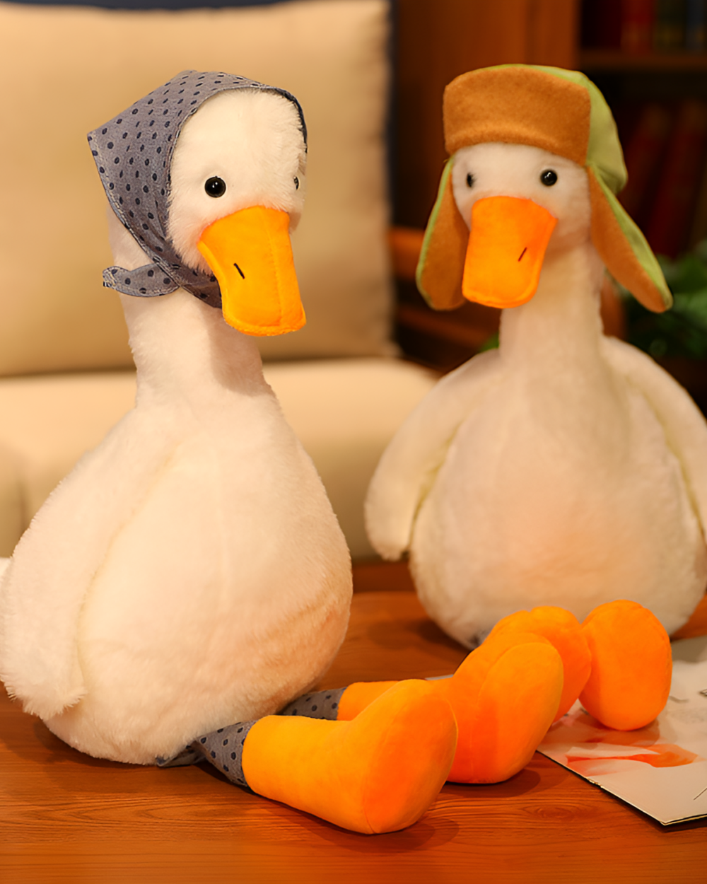 Slavic Couple Goose Plush word1