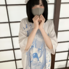 White Animecore Aesthetic Tee featuring a Japanese-inspired print, worn by a model.