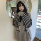 Teary Neko Gray Hoodie - Halloween Edition word1