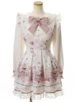 3733 White Dress Set