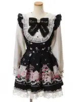 3733 Black Dress Set