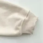 Close-up of an Ethno-Chic Hoodie sleeve showing ribbed cuffs.