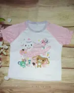Sugarbunnies T-Shirt featuring cute bunny characters and ice cream design.