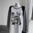 Cotton Anime T-Shirts - Cutecore Aesthetic word1