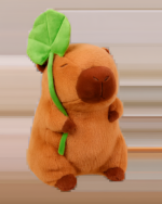 lotus  leaf capibara