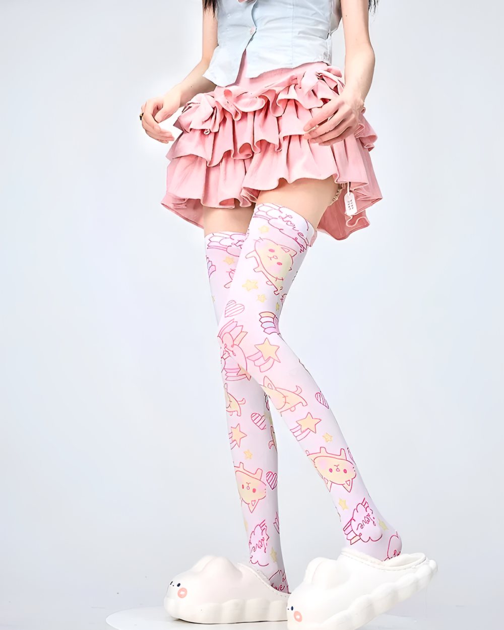 Kawaii Collection of Pink Stockings word1
