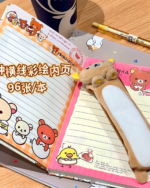 Rilakkuma notebook featuring cute bear characters and designs.