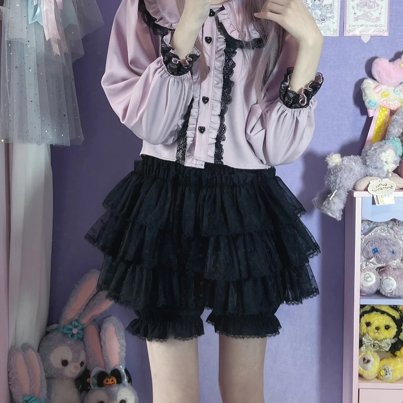 Pastel Heart Frill Bloomers - Yume Kawaii Aesthetic word2